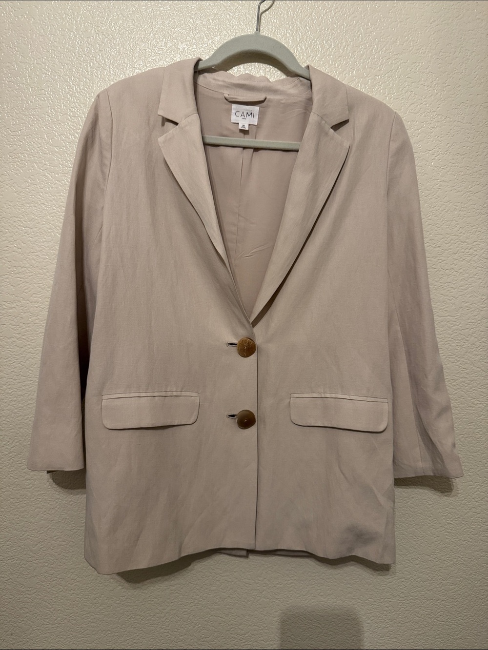Cami NYC Linen Color Blazer size M